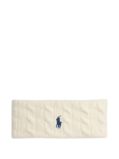 cable-knit Pony headband by POLO RALPH LAUREN