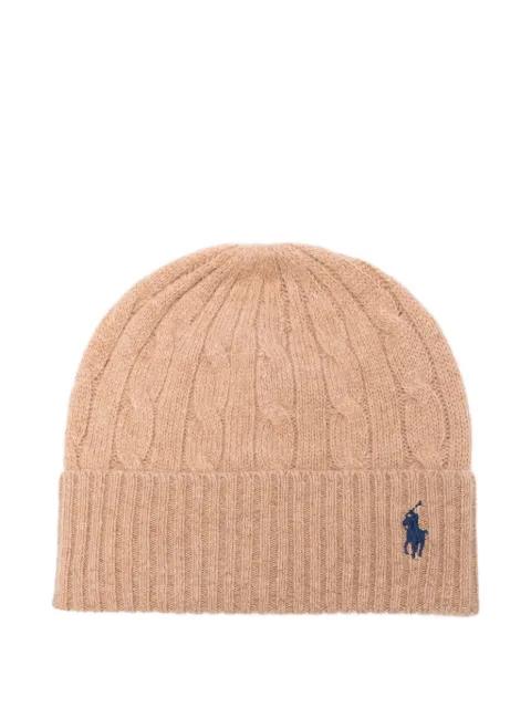 cable-knit beanie hat by POLO RALPH LAUREN