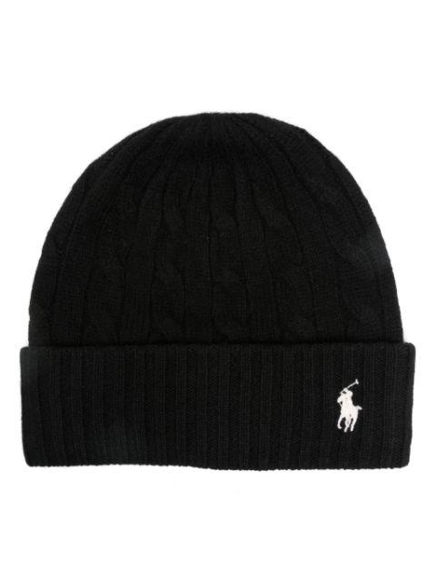 cable-knit beanie hat by POLO RALPH LAUREN