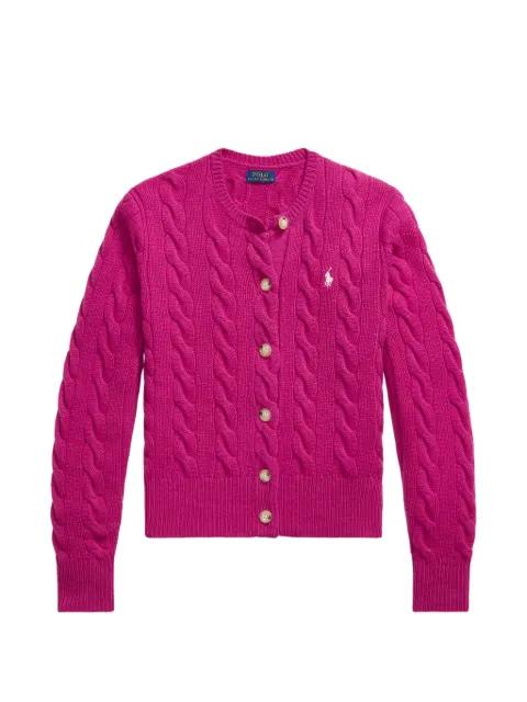 cable-knit cardigan by POLO RALPH LAUREN
