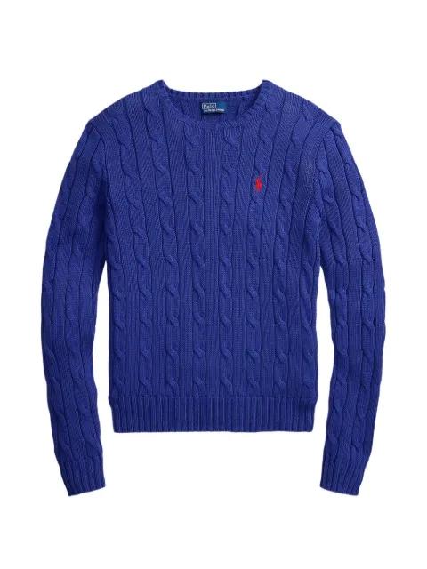 cable-knit cotton sweater by POLO RALPH LAUREN