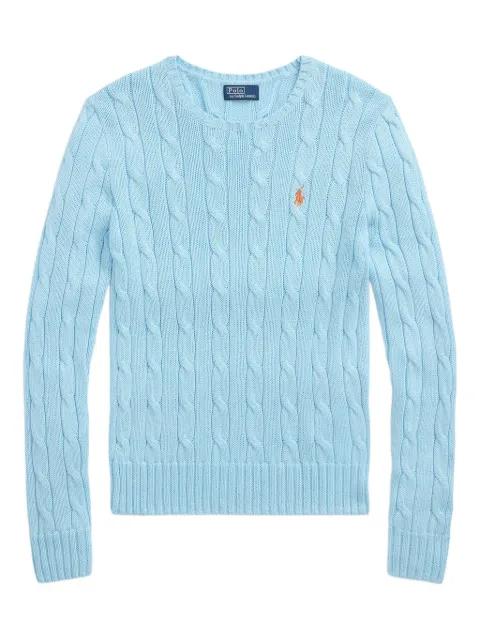 cable-knit cotton sweater by POLO RALPH LAUREN