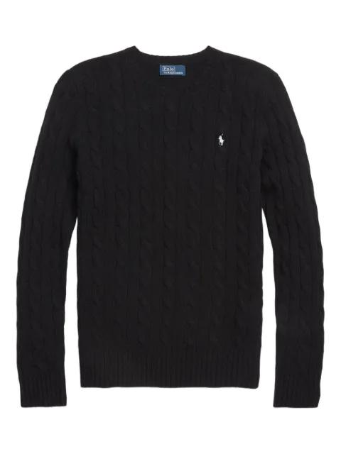 cable-knit crew-neck sweater by POLO RALPH LAUREN