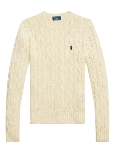 cable-knit crew-neck sweater by POLO RALPH LAUREN