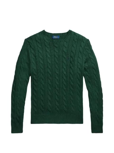 cable-knit crew-neck sweater by POLO RALPH LAUREN