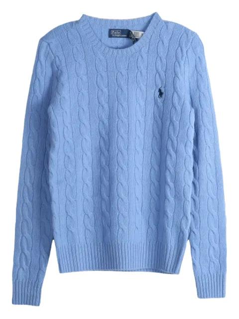 cable-knit crewneck sweater by POLO RALPH LAUREN
