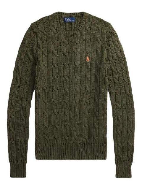 cable-knit long-sleeve sweater by POLO RALPH LAUREN