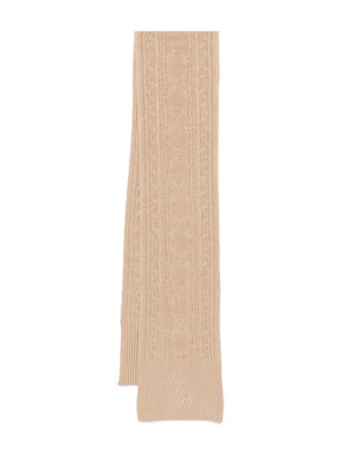cable-knit scarf by POLO RALPH LAUREN