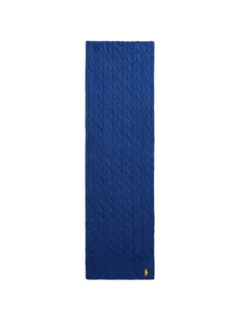 cable-knit scarf by POLO RALPH LAUREN