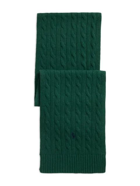 cable-knit scarf by POLO RALPH LAUREN