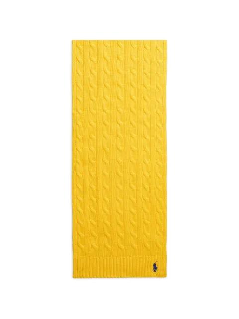 cable-knit scarf by POLO RALPH LAUREN