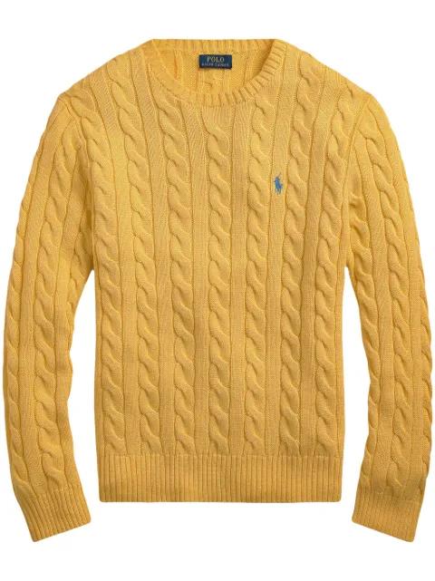 cable-knit sweater by POLO RALPH LAUREN