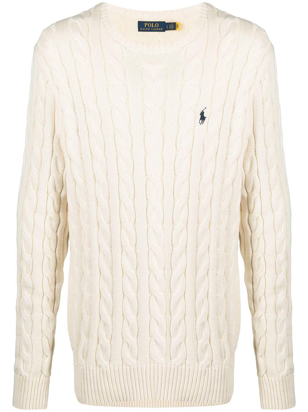 cable-knit sweater by POLO RALPH LAUREN