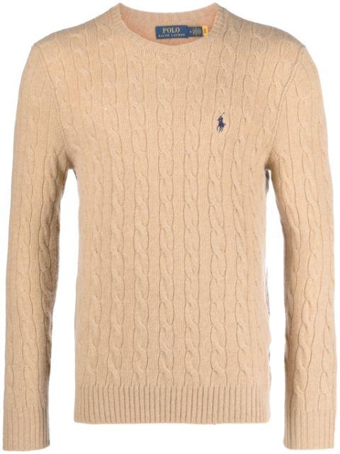 cable-knit sweater by POLO RALPH LAUREN