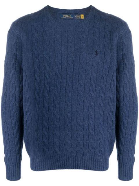 cable-knit sweater by POLO RALPH LAUREN