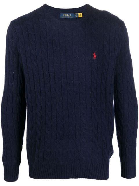 cable-knit sweater by POLO RALPH LAUREN