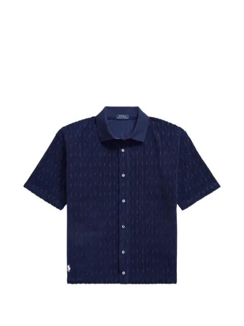 cable-knit terry T-shirt by POLO RALPH LAUREN