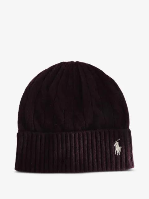 cable-knit wool-cashmere beanie by POLO RALPH LAUREN