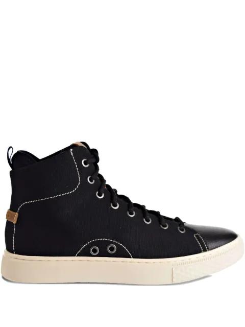 canvas high-top trainers by POLO RALPH LAUREN