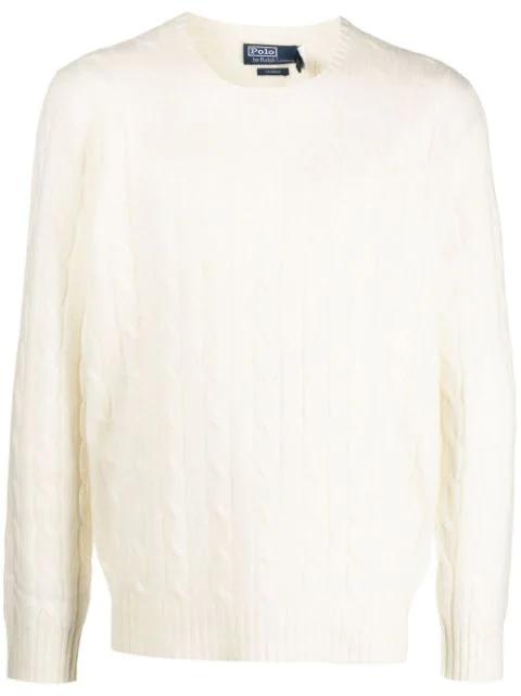 cashmere cable-knit jumper by POLO RALPH LAUREN