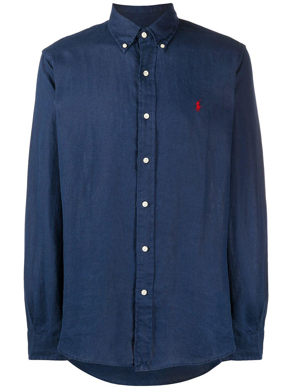 chambray shirt by POLO RALPH LAUREN