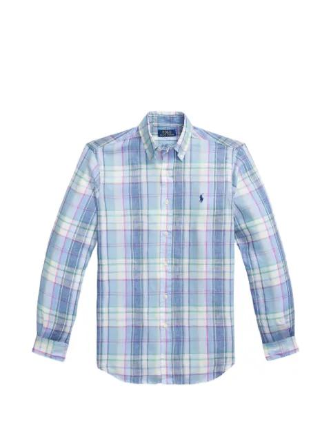 check linen shirt by POLO RALPH LAUREN