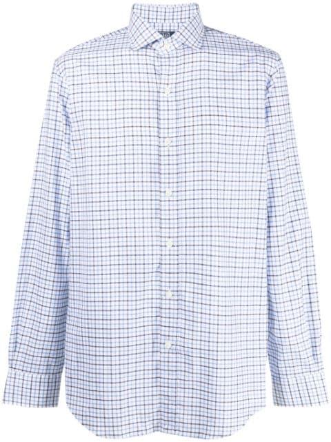 check-pattern cotton shirt by POLO RALPH LAUREN
