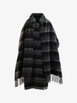 check-pattern scarf-detail coat by POLO RALPH LAUREN