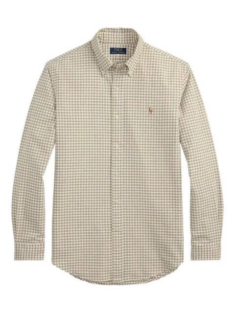 check-patterned button-down shirt by POLO RALPH LAUREN