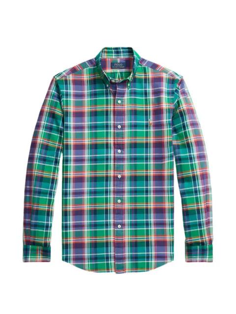 check-plaid shirt by POLO RALPH LAUREN