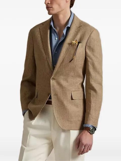 checked blazer by POLO RALPH LAUREN
