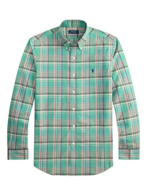 checked long-sleeve shirt by POLO RALPH LAUREN