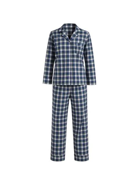 checked-pattern pyjama set by POLO RALPH LAUREN