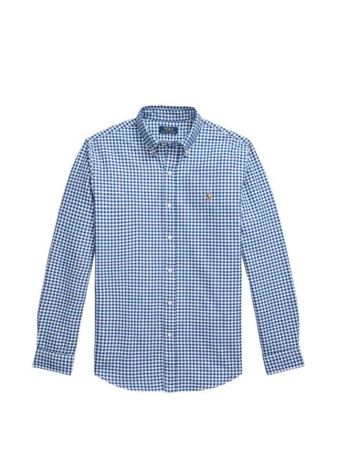 checked-pattern shirt by POLO RALPH LAUREN