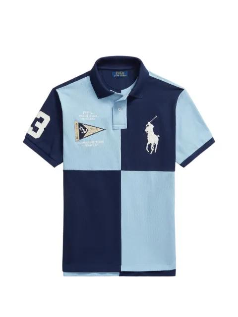 color-blocked Big Pony polo shirt by POLO RALPH LAUREN