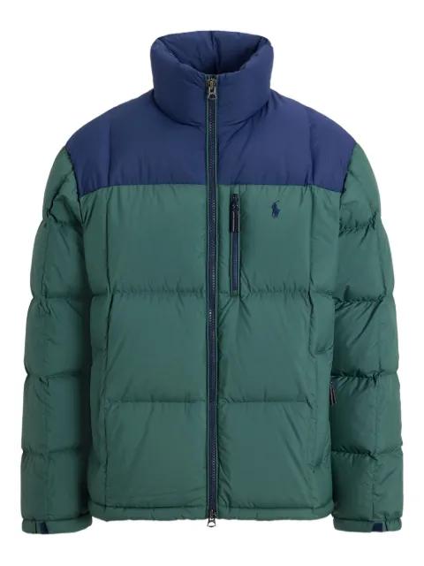 colour-block ripstop jacket by POLO RALPH LAUREN