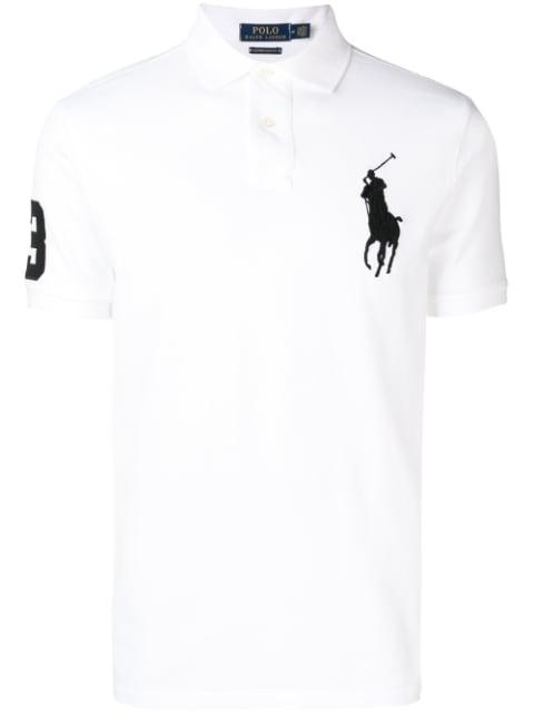 contrast-logo T-shirt by POLO RALPH LAUREN