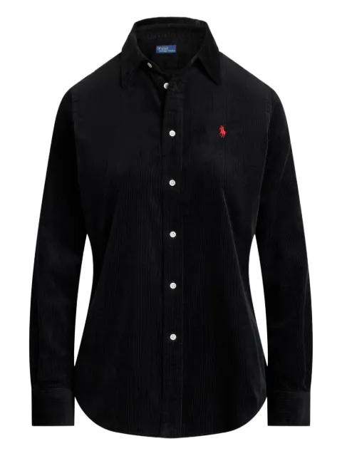 corduroy long-sleeve collared shirt by POLO RALPH LAUREN