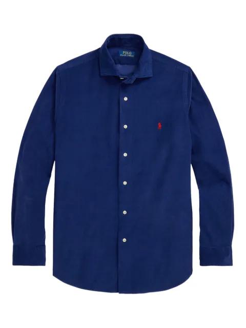 corduroy long-sleeve shirt by POLO RALPH LAUREN