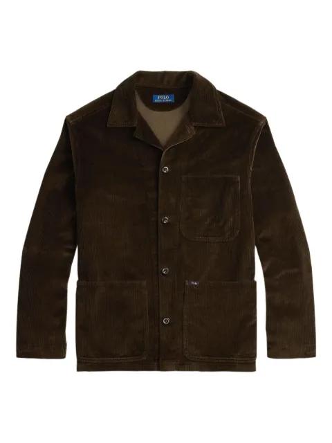 corduroy long-sleeve shirt jacket by POLO RALPH LAUREN