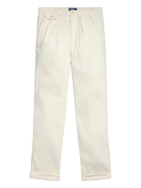 corduroy pleated trousers by POLO RALPH LAUREN