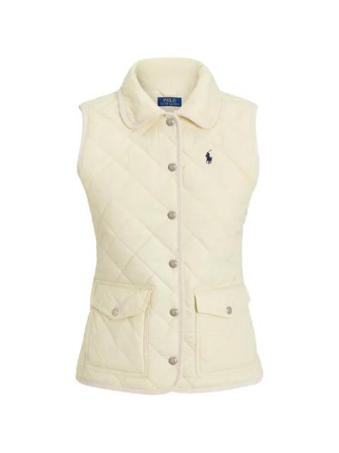 corduroy quilted gilet by POLO RALPH LAUREN