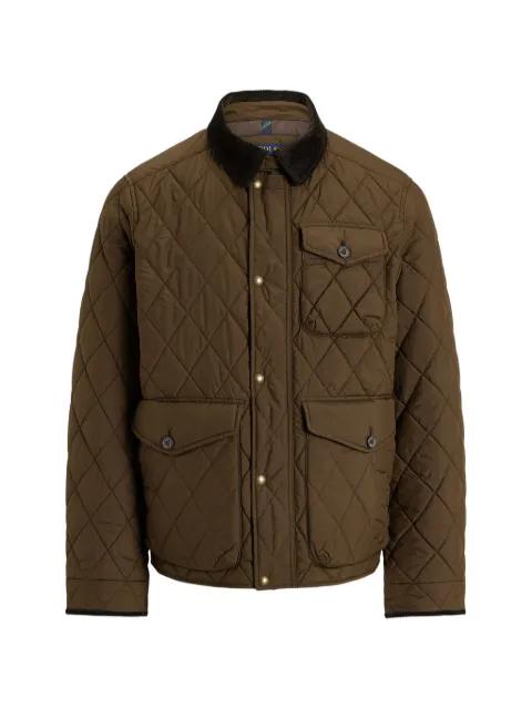 corduroy quilted jacket by POLO RALPH LAUREN