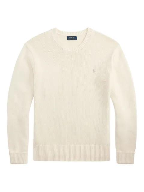 cotton long-sleeve sweater by POLO RALPH LAUREN