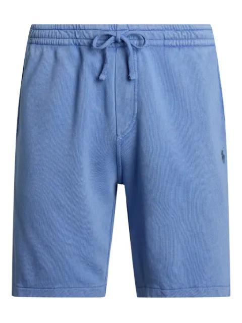 cotton track shorts by POLO RALPH LAUREN