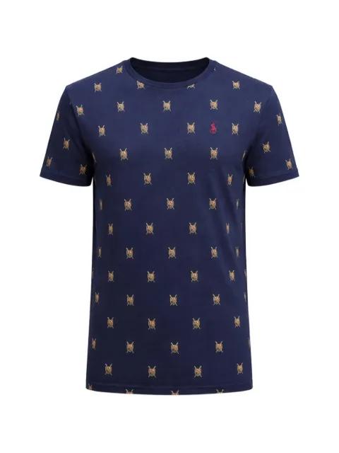 crest-print T-shirt by POLO RALPH LAUREN