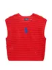 crochet logo-detail top by POLO RALPH LAUREN crochet logo-detail top by POLO RALPH LAUREN