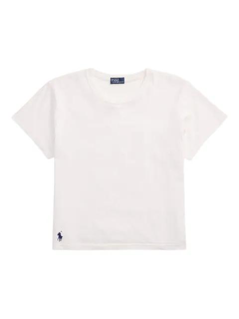 cropped T-shirt by POLO RALPH LAUREN