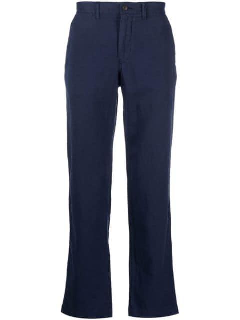 cropped chino trousers by POLO RALPH LAUREN