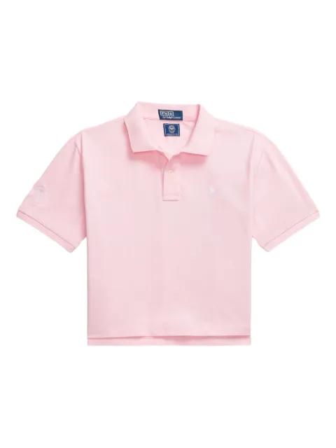 cropped polo shirt by POLO RALPH LAUREN